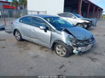 2013 Honda Civic Lx Silver vin: 19XFB2F58DE045803