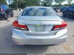 2013 Honda Civic Lx Silver vin: 19XFB2F58DE045803