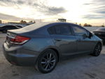 2013 Honda Civic Lx Gray vin: 19XFB2F58DE055361