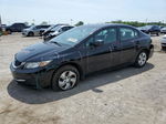 2013 Honda Civic Lx Black vin: 19XFB2F58DE086707