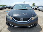 2013 Honda Civic Lx Black vin: 19XFB2F58DE086707