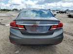 2013 Honda Civic Lx Gray vin: 19XFB2F58DE096590