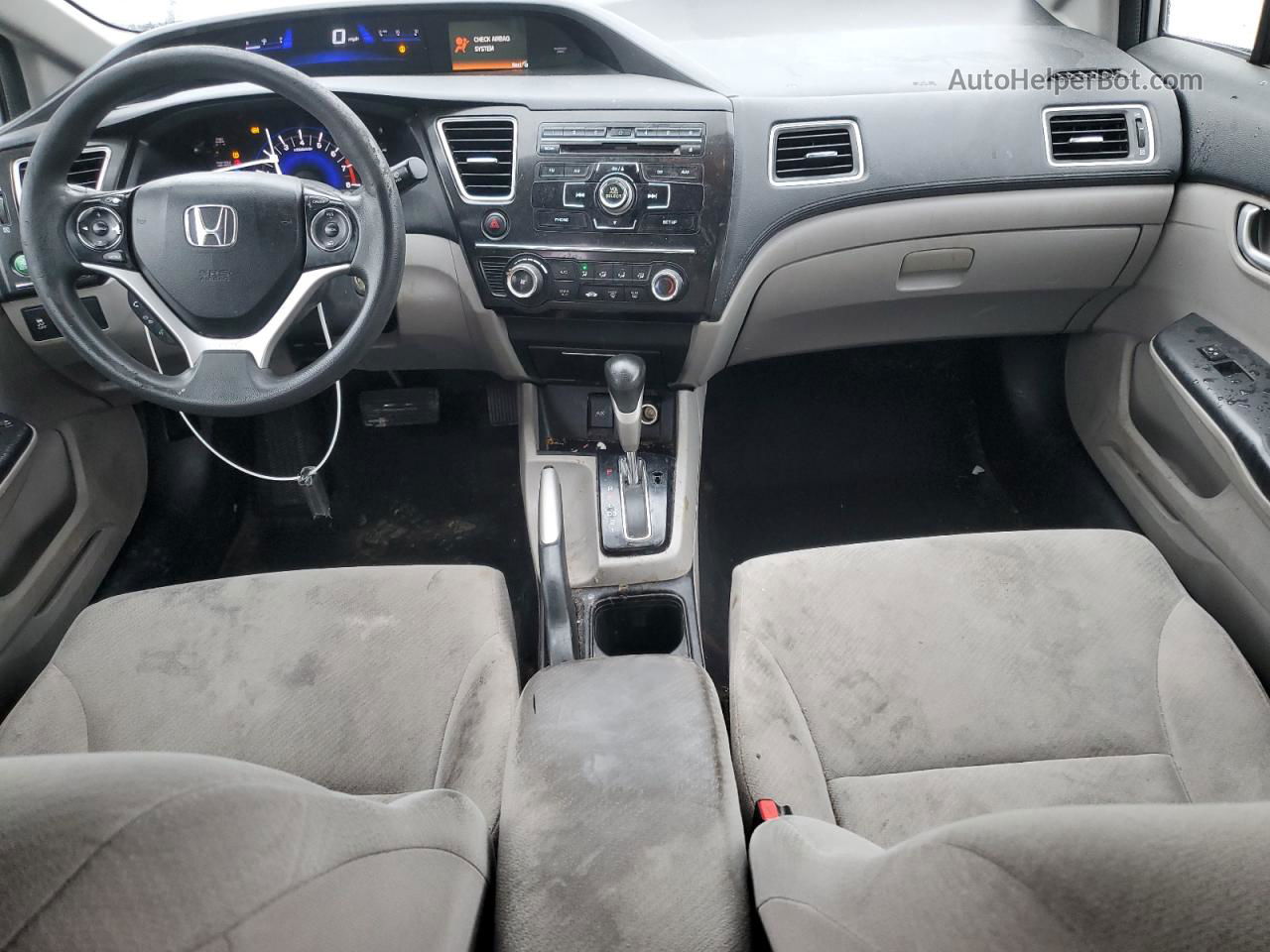 2013 Honda Civic Lx Silver vin: 19XFB2F58DE206991