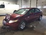 2014 Honda Civic Lx Red vin: 19XFB2F58EE008834