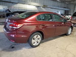 2014 Honda Civic Lx Red vin: 19XFB2F58EE008834