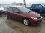 2014 Honda Civic Lx Бордовый vin: 19XFB2F58EE023785