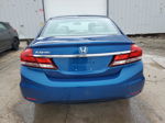 2014 Honda Civic Lx Blue vin: 19XFB2F58EE035676