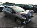 2014 Honda Civic Lx Gray vin: 19XFB2F58EE069567