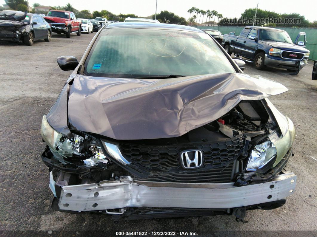 2014 Honda Civic Lx Серый vin: 19XFB2F58EE069567