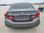 2014 Honda Civic Lx Gray vin: 19XFB2F58EE076647