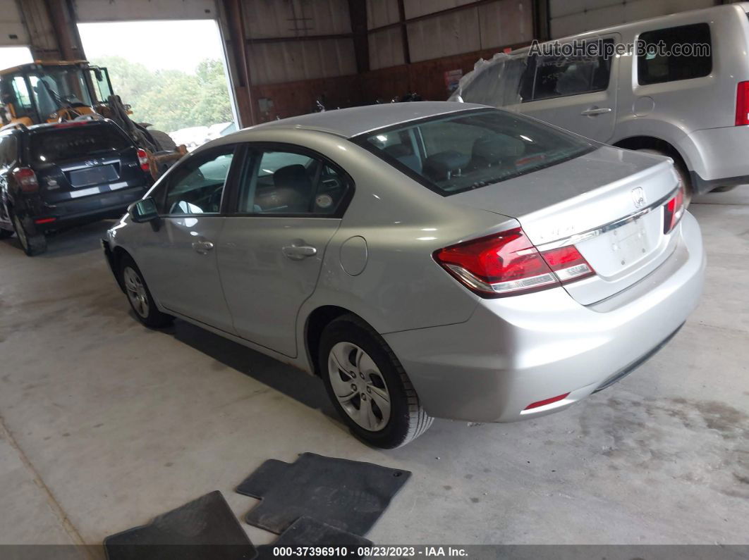 2014 Honda Civic Sedan Lx Silver vin: 19XFB2F58EE225655