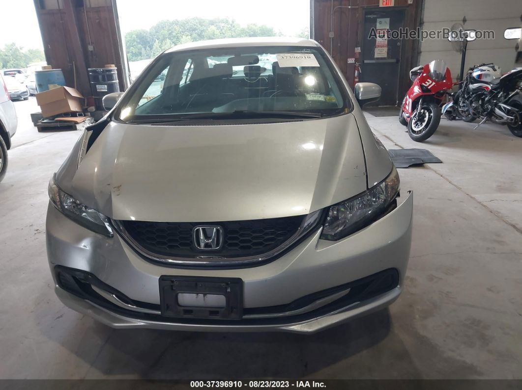 2014 Honda Civic Sedan Lx Серебряный vin: 19XFB2F58EE225655