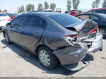 2014 Honda Civic Lx Серый vin: 19XFB2F58EE227003