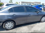 2014 Honda Civic Lx Серый vin: 19XFB2F58EE227003