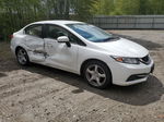 2014 Honda Civic Lx Белый vin: 19XFB2F58EE228149