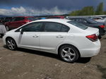 2014 Honda Civic Lx Белый vin: 19XFB2F58EE228149