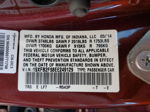 2014 Honda Civic Lx Burgundy vin: 19XFB2F58EE249129