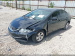 2014 Honda Civic Sedan Lx Black vin: 19XFB2F58EE253620