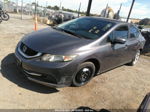 2014 Honda Civic Sedan Lx Gray vin: 19XFB2F58EE275231