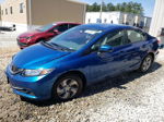 2015 Honda Civic Lx Blue vin: 19XFB2F58FE007829