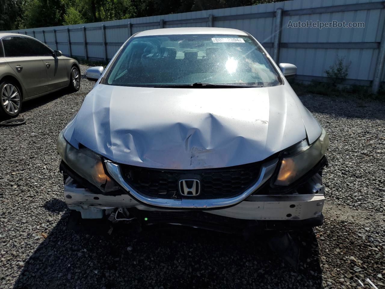 2015 Honda Civic Lx Silver vin: 19XFB2F58FE051085