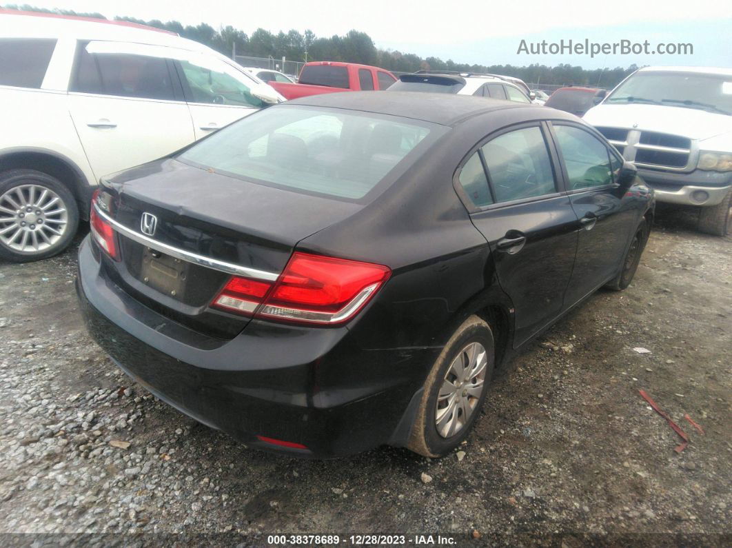 2015 Honda Civic Lx Черный vin: 19XFB2F58FE062913