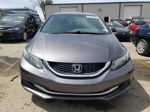 2015 Honda Civic Lx Gray vin: 19XFB2F58FE119451