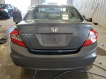 2012 Honda Civic Lx Gray vin: 19XFB2F59CE080784