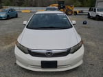 2012 Honda Civic Lx White vin: 19XFB2F59CE101052