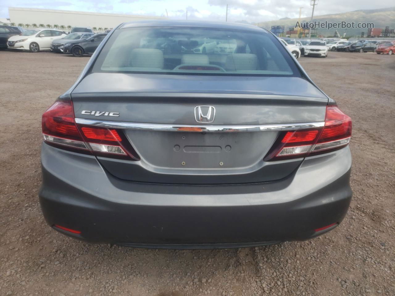 2013 Honda Civic Lx Угольный vin: 19XFB2F59DE000353