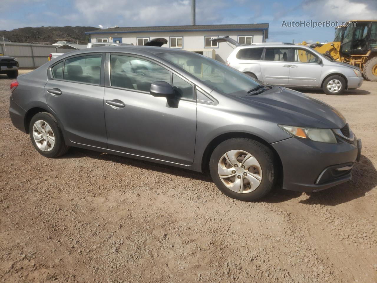 2013 Honda Civic Lx Угольный vin: 19XFB2F59DE000353