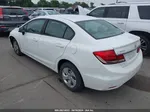 2013 Honda Civic Lx White vin: 19XFB2F59DE044689