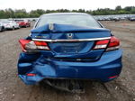 2013 Honda Civic Lx Blue vin: 19XFB2F59DE273745