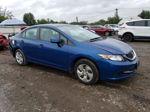 2013 Honda Civic Lx Синий vin: 19XFB2F59DE273745