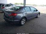 2014 Honda Civic Sedan Lx Gray vin: 19XFB2F59EE020684