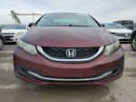 2014 Honda Civic Lx Темно-бордовый vin: 19XFB2F59EE022791