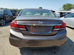 2014 Honda Civic Lx Brown vin: 19XFB2F59EE022824