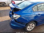 2014 Honda Civic Lx Синий vin: 19XFB2F59EE040188