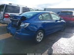 2014 Honda Civic Lx Blue vin: 19XFB2F59EE040188