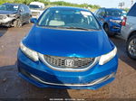 2014 Honda Civic Lx Синий vin: 19XFB2F59EE040188