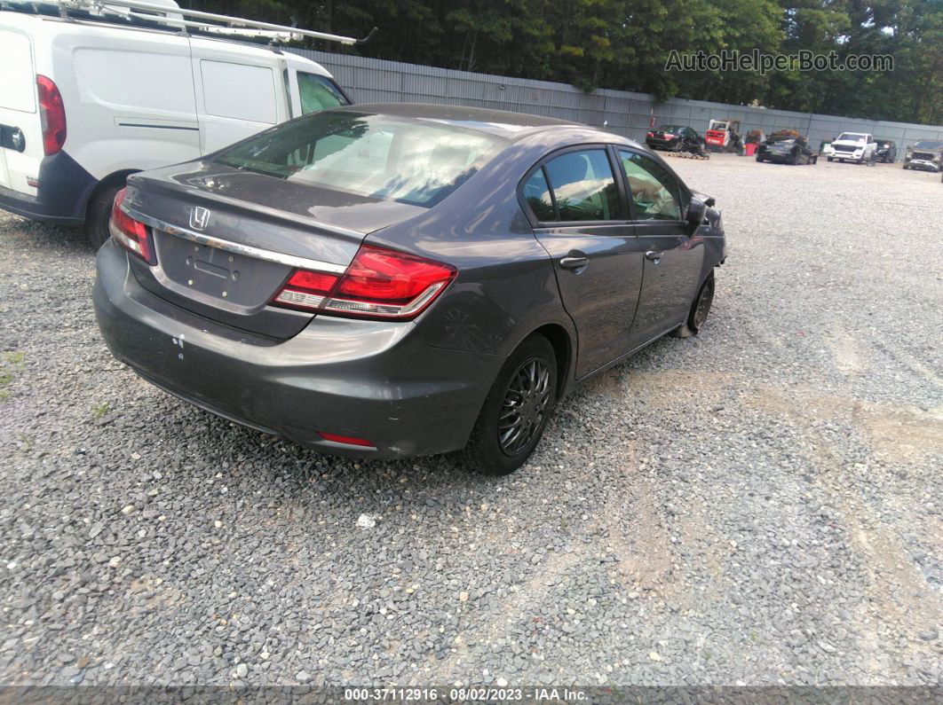 2014 Honda Civic Sedan Lx Серый vin: 19XFB2F59EE046184