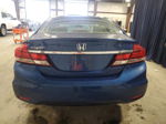 2014 Honda Civic Lx Синий vin: 19XFB2F59EE063471
