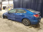 2014 Honda Civic Lx Синий vin: 19XFB2F59EE063471