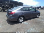 2014 Honda Civic Sedan Lx Gray vin: 19XFB2F59EE072297