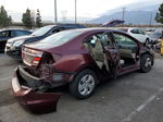 2014 Honda Civic Lx Burgundy vin: 19XFB2F59EE222960