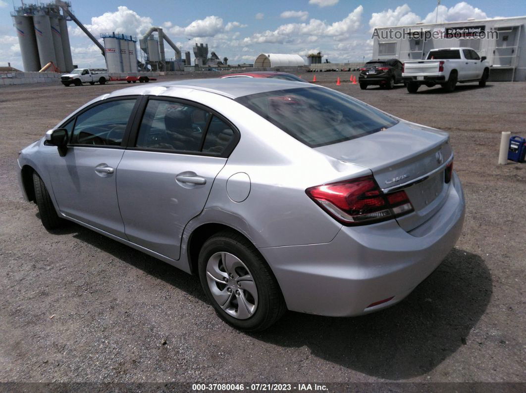 2014 Honda Civic Sedan Lx Silver vin: 19XFB2F59EE259801