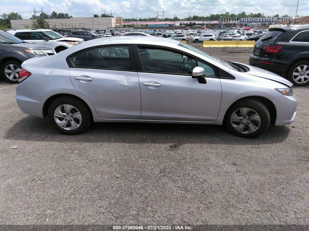 2014 Honda Civic Sedan Lx Silver vin: 19XFB2F59EE259801