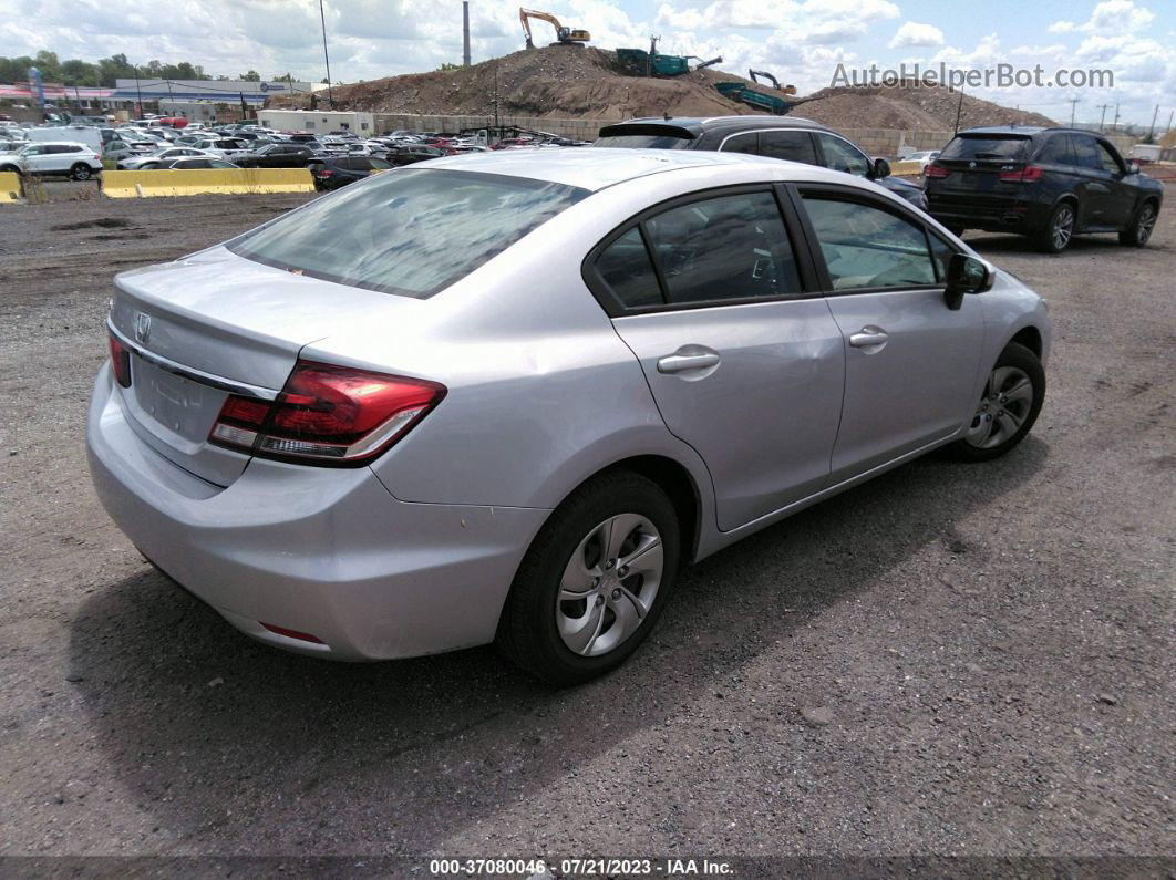 2014 Honda Civic Sedan Lx Silver vin: 19XFB2F59EE259801