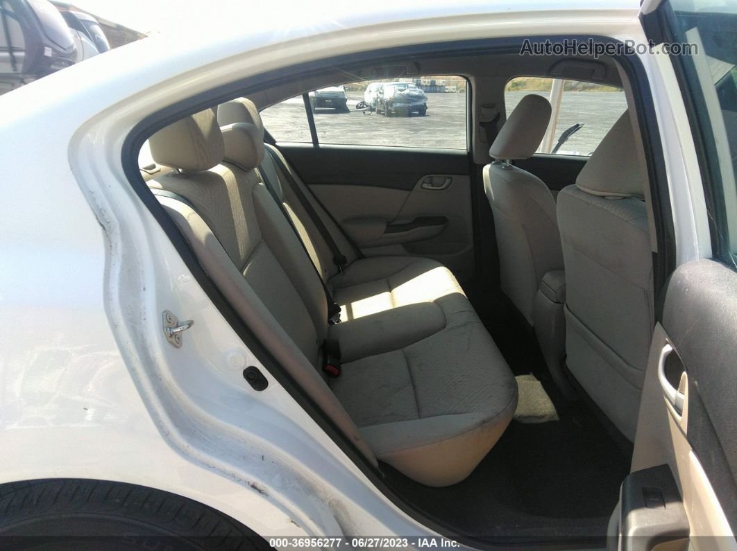 2014 Honda Civic Sedan Lx Белый vin: 19XFB2F59EE264819