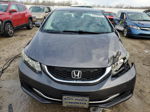 2015 Honda Civic Lx Gray vin: 19XFB2F59FE255121